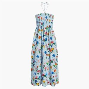 Hill House Floral Blue Maxi Dress